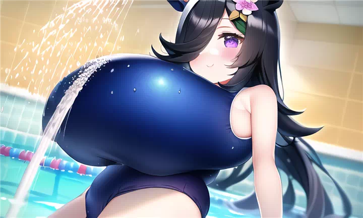 何処かで見たようなキャラのスク水爆乳詰め合わせ⑤