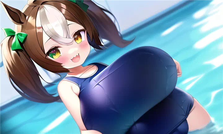 何処かで見たようなキャラのスク水爆乳詰め合わせ⑤