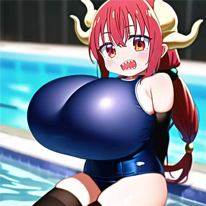 何処かで見たようなキャラのスク水爆乳詰め合わせ⑤