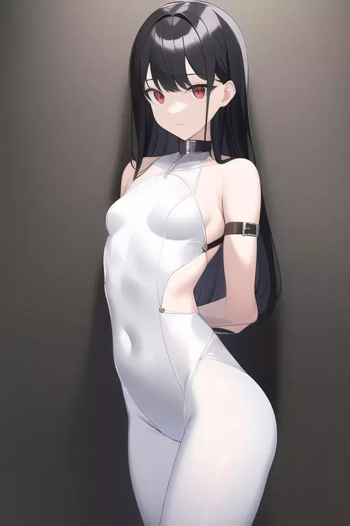 White bodysuit+拘束