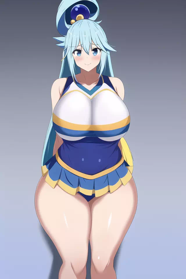 Cheerleader Aqua