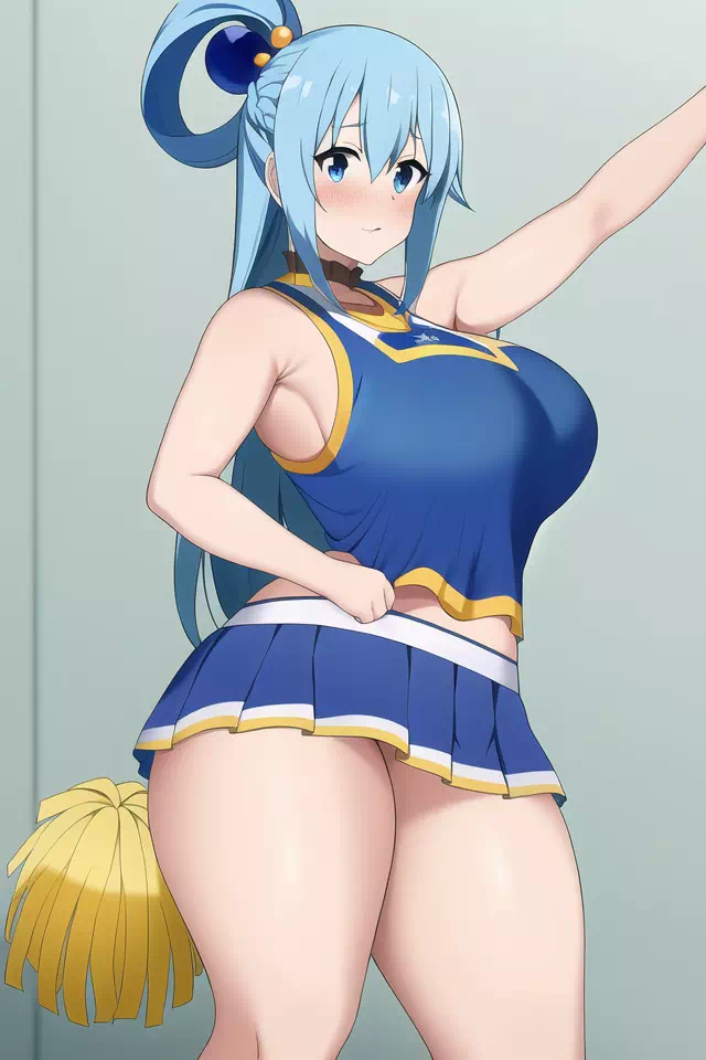 Cheerleader Aqua