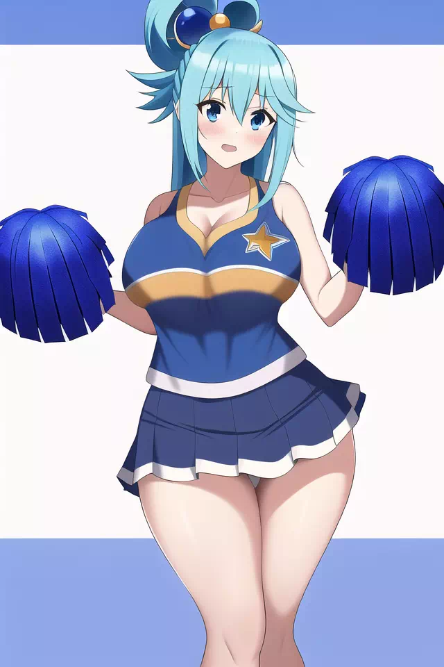 Cheerleader Aqua