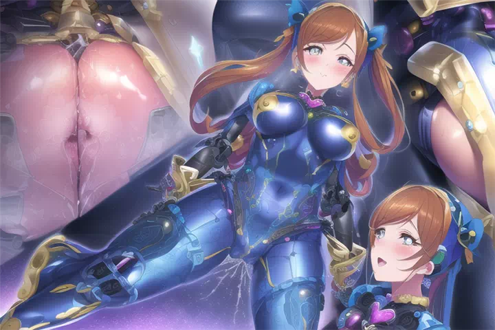 【NovelAI】Robogirl orgasm ecstasy