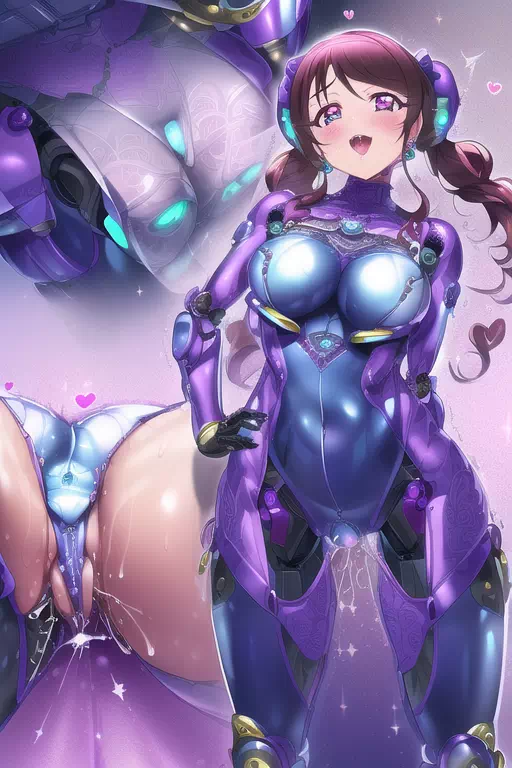 【NovelAI】Robogirl orgasm ecstasy