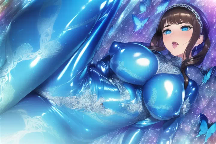 【NovelAI】Rubber hypnosis girl