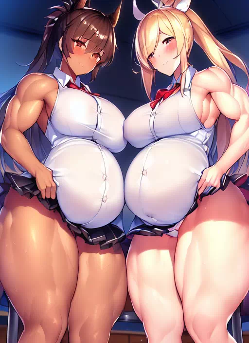 乳合わせボテ合わせ