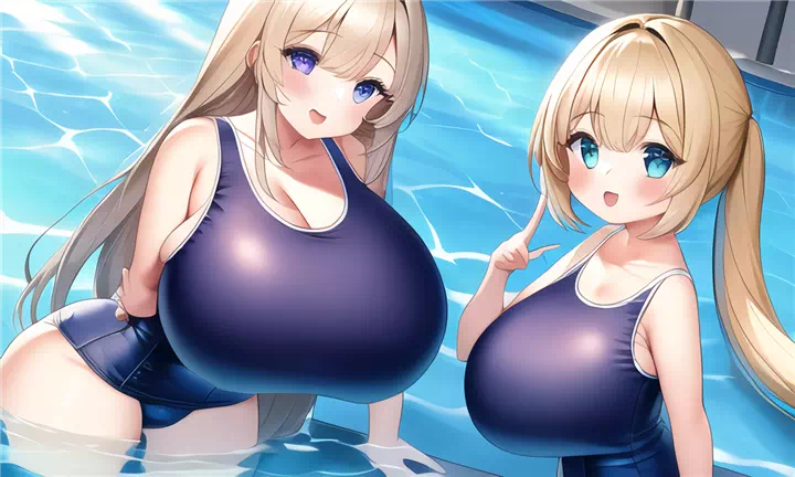 スク水ロリ爆乳⑯