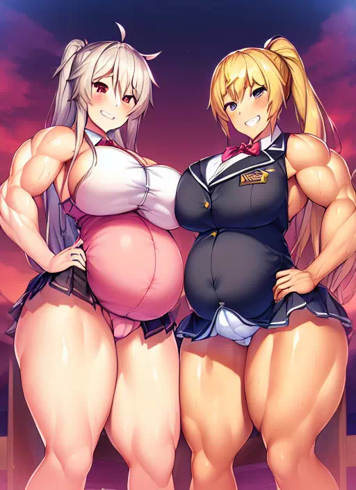 乳合わせボテ合わせ