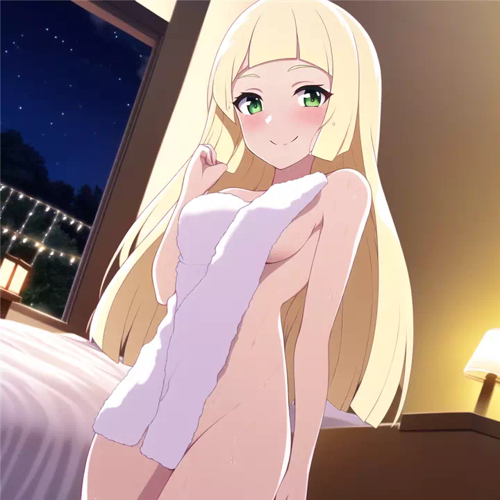 Lillie After Shower