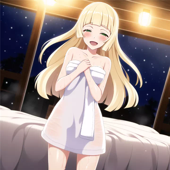 Lillie After Shower