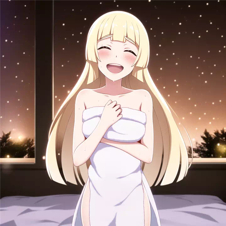 Lillie After Shower