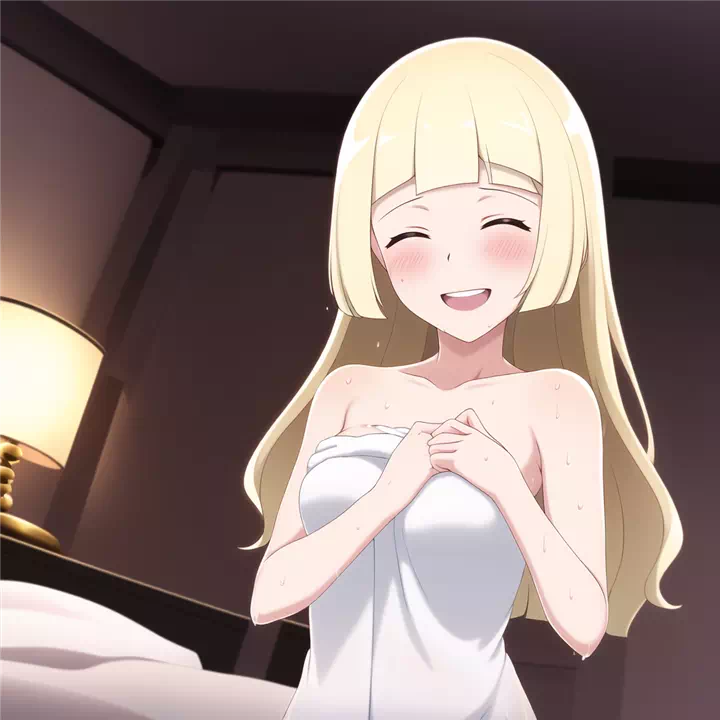 Lillie After Shower