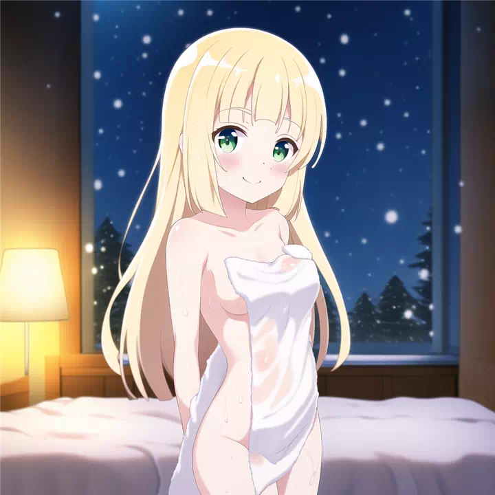 Lillie After Shower