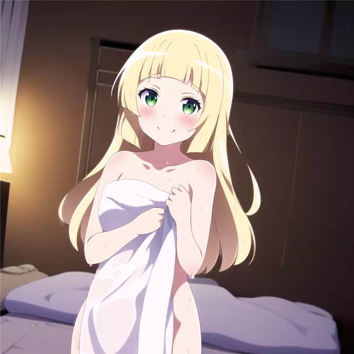 Lillie After Shower