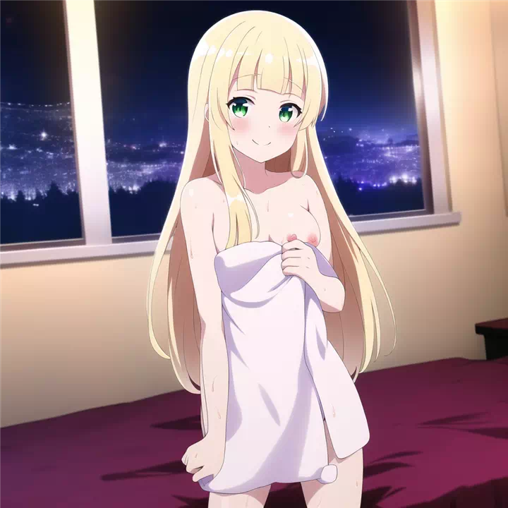 Lillie After Shower