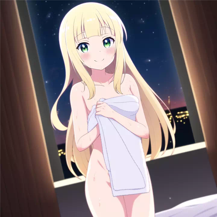 Lillie After Shower