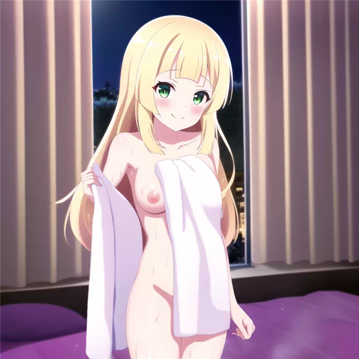 Lillie After Shower