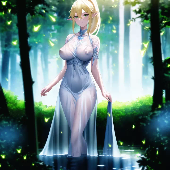 Leafa In The Forest V.3