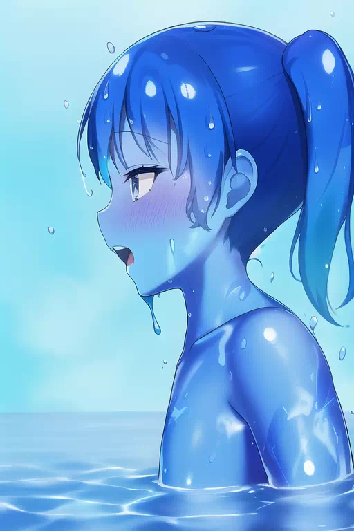 【NovelAI】#23 Blue Girl 3