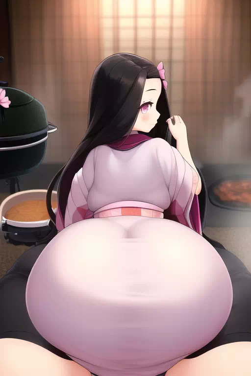 Nezuko big ass wife