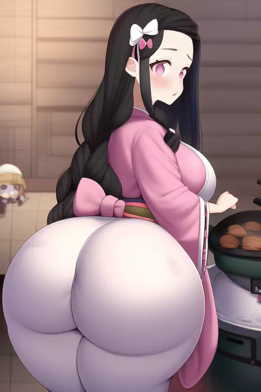 Nezuko big ass wife