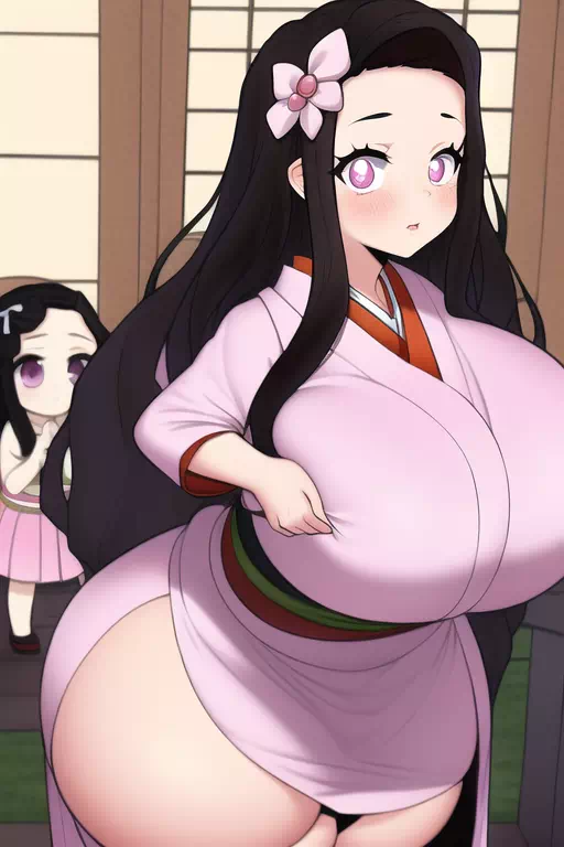 Nezuko big ass wife