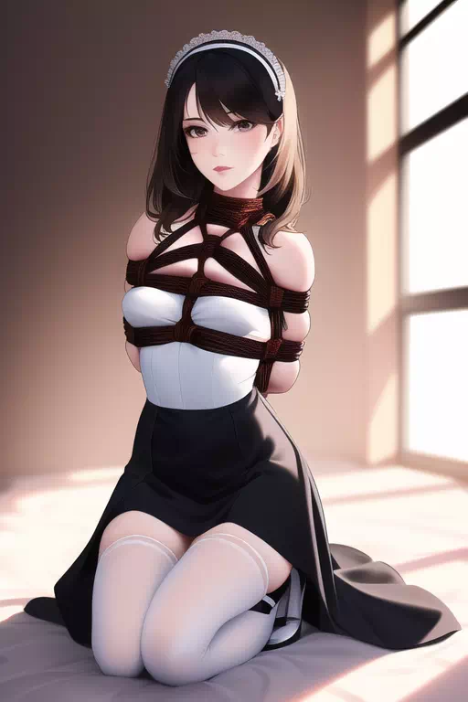 AI bondage maid