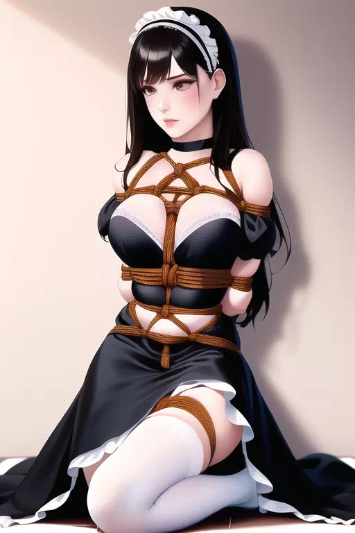 AI bondage maid