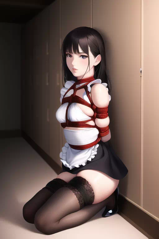 AI bondage maid