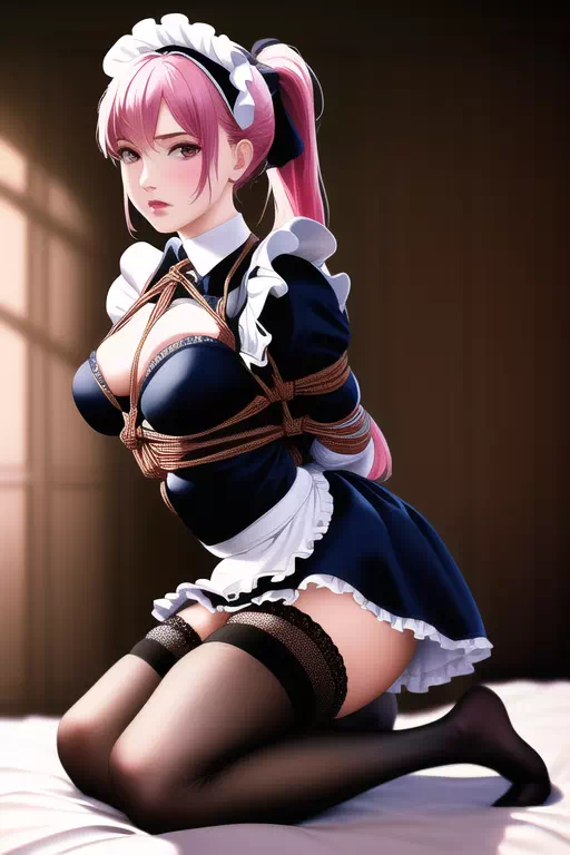 AI bondage maid