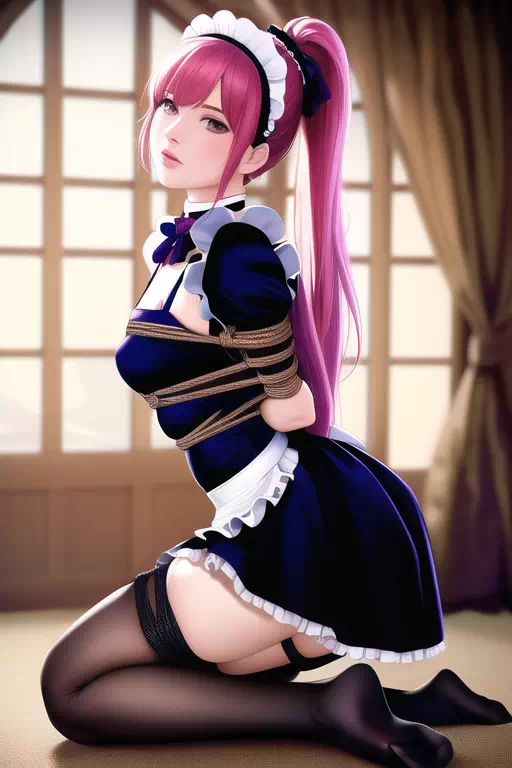 AI bondage maid