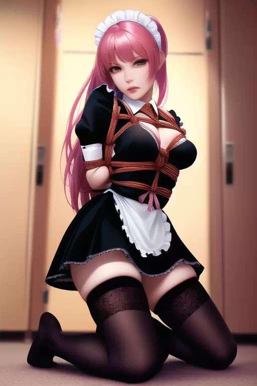 AI bondage maid