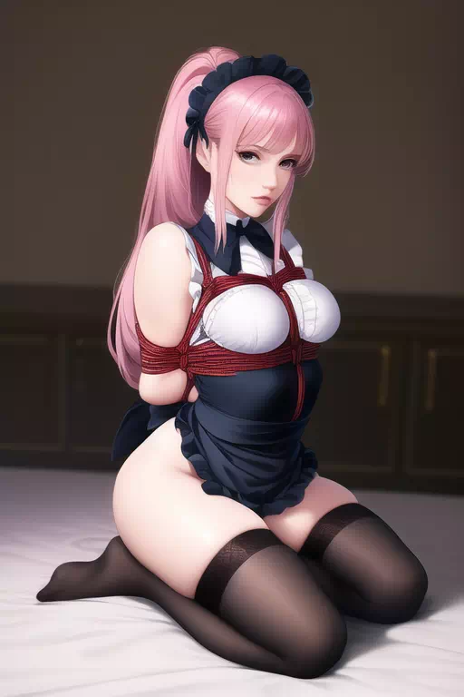 AI bondage maid