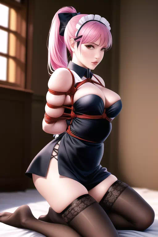 AI bondage maid