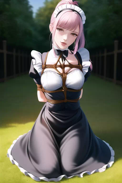 AI bondage maid