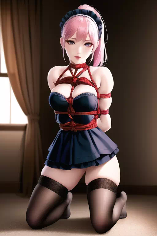 AI bondage maid