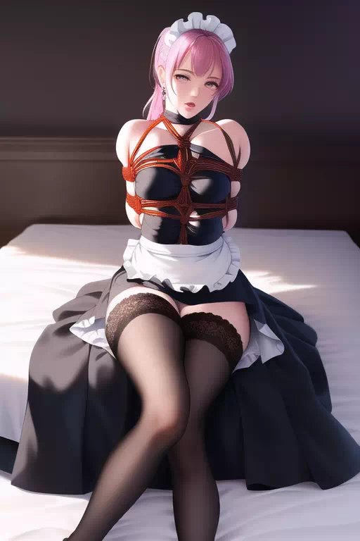 AI bondage maid