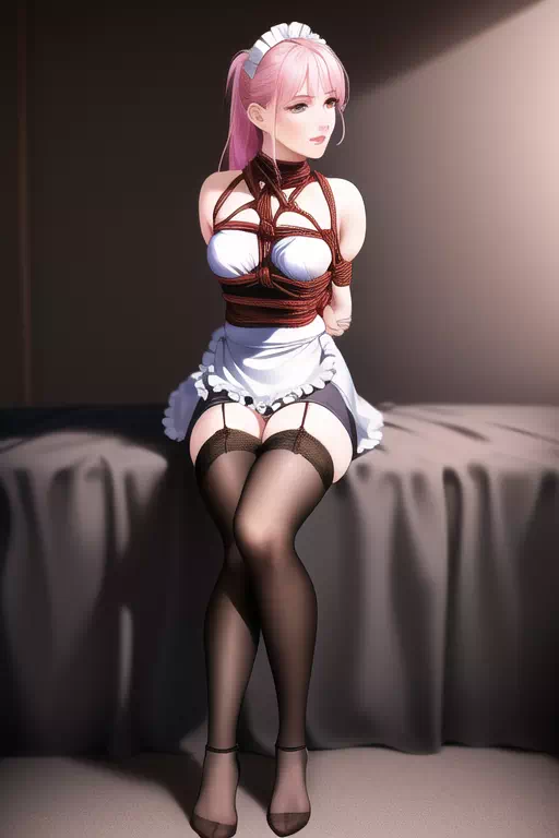 AI bondage maid