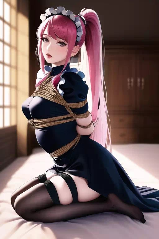 AI bondage maid