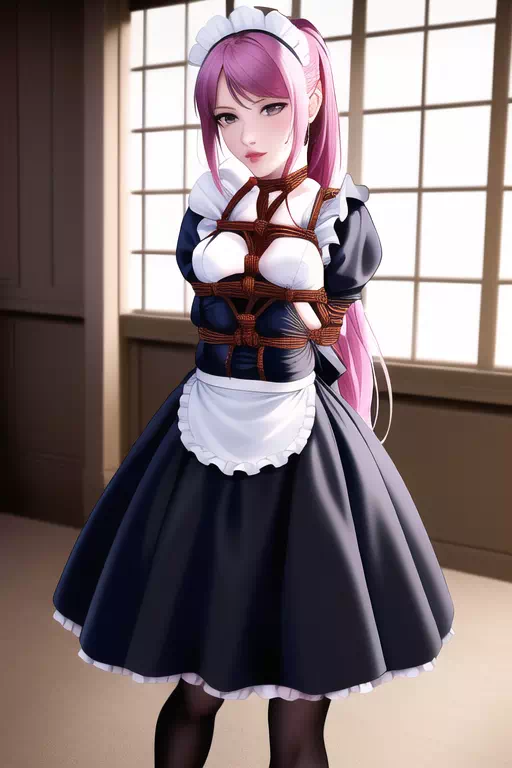 AI bondage maid