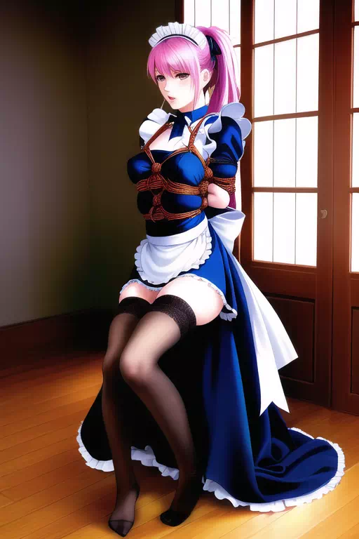 AI bondage maid