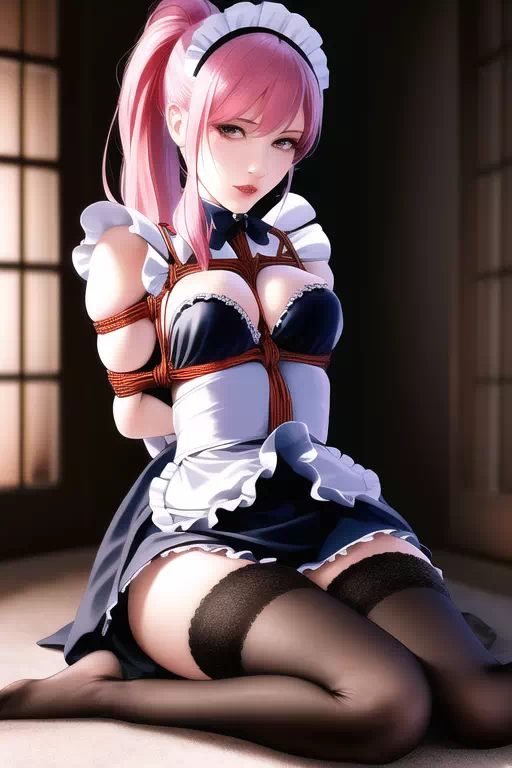 AI bondage maid