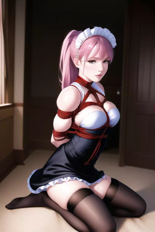 AI bondage maid