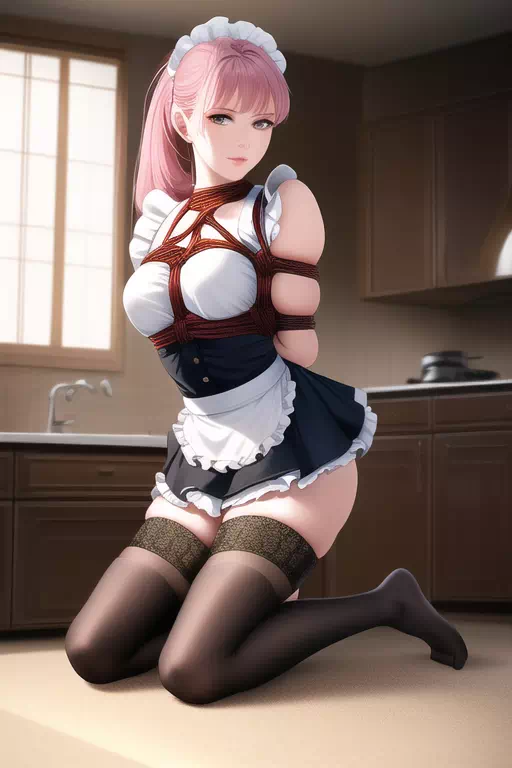 AI bondage maid
