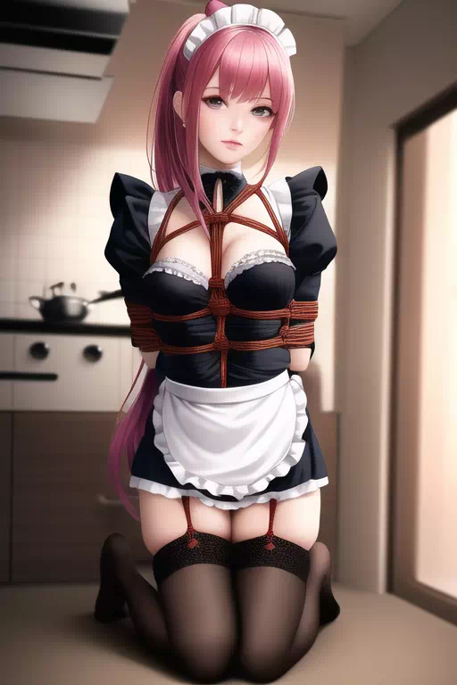 AI bondage maid