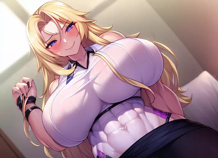 爆乳筋肉熟女