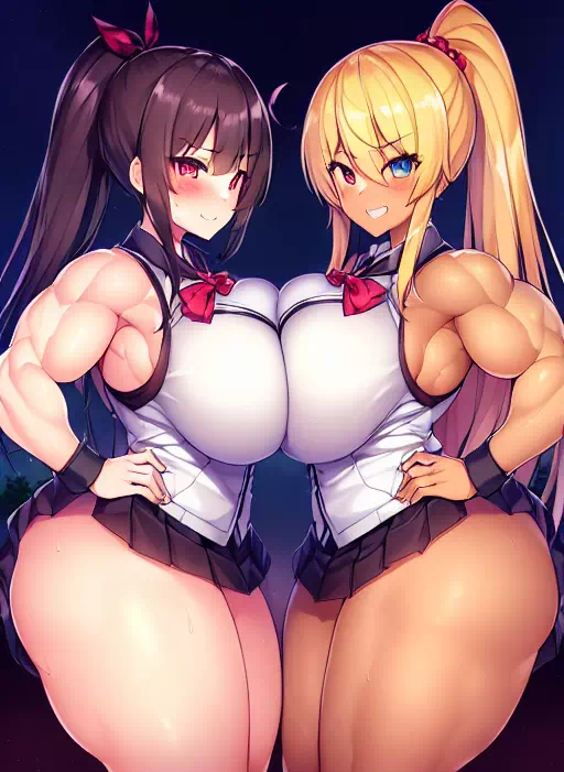 乳合わせボテ合わせ