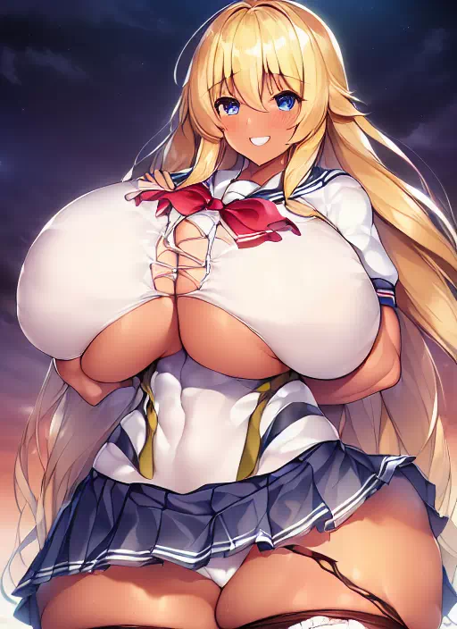 爆乳筋肉ギャル