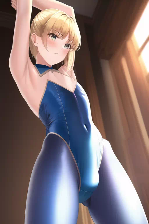 Femboy Saber Bimbofication